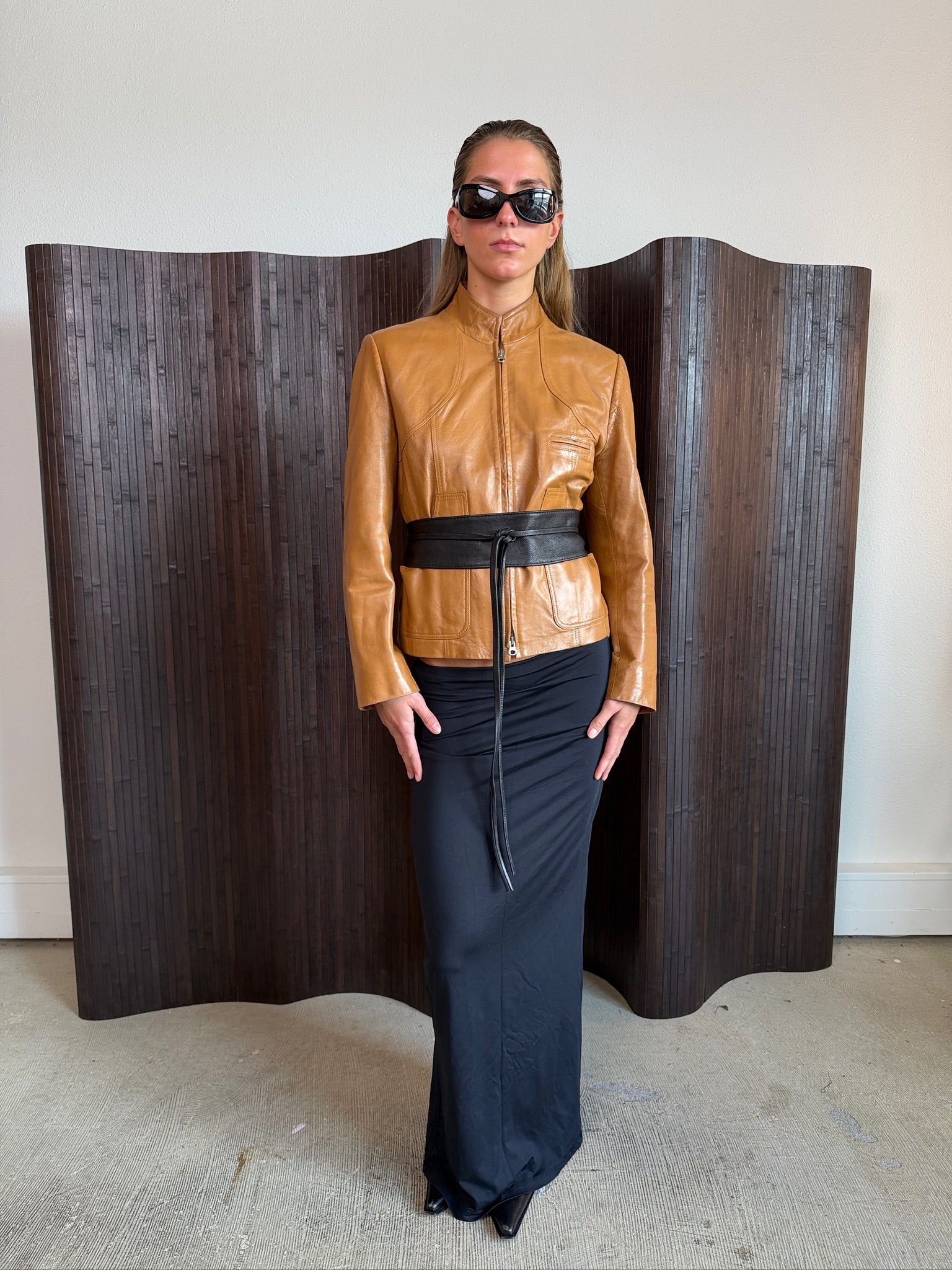 leather jacket