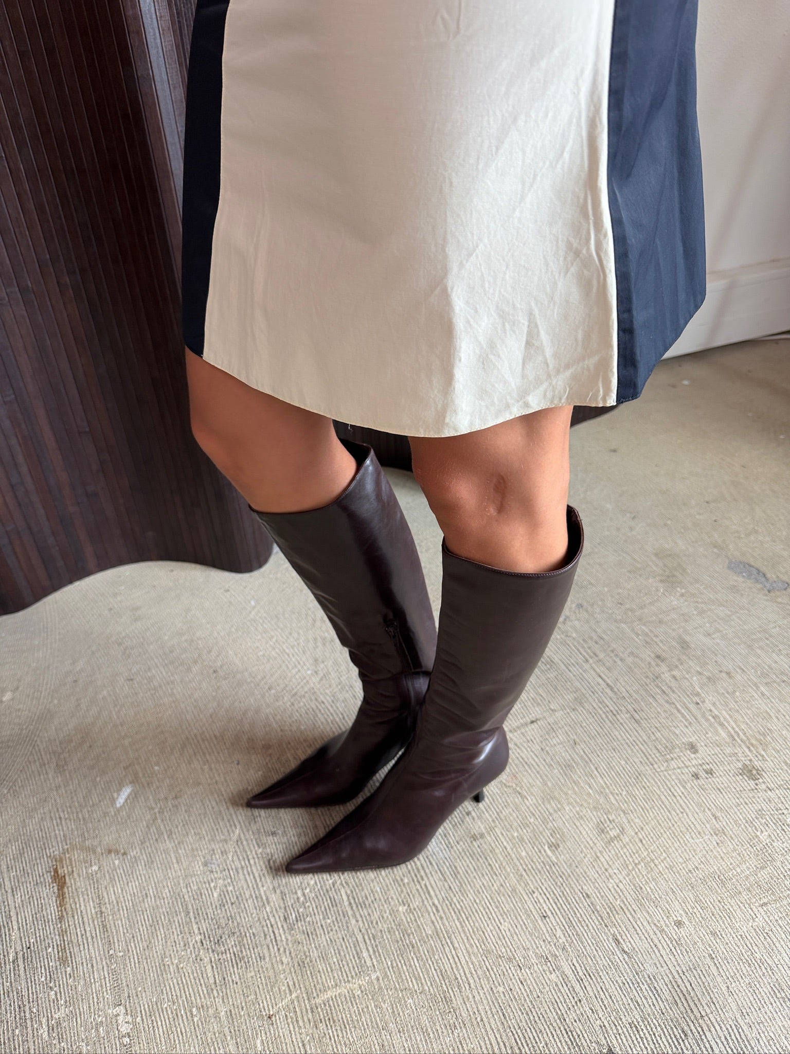 leather boots