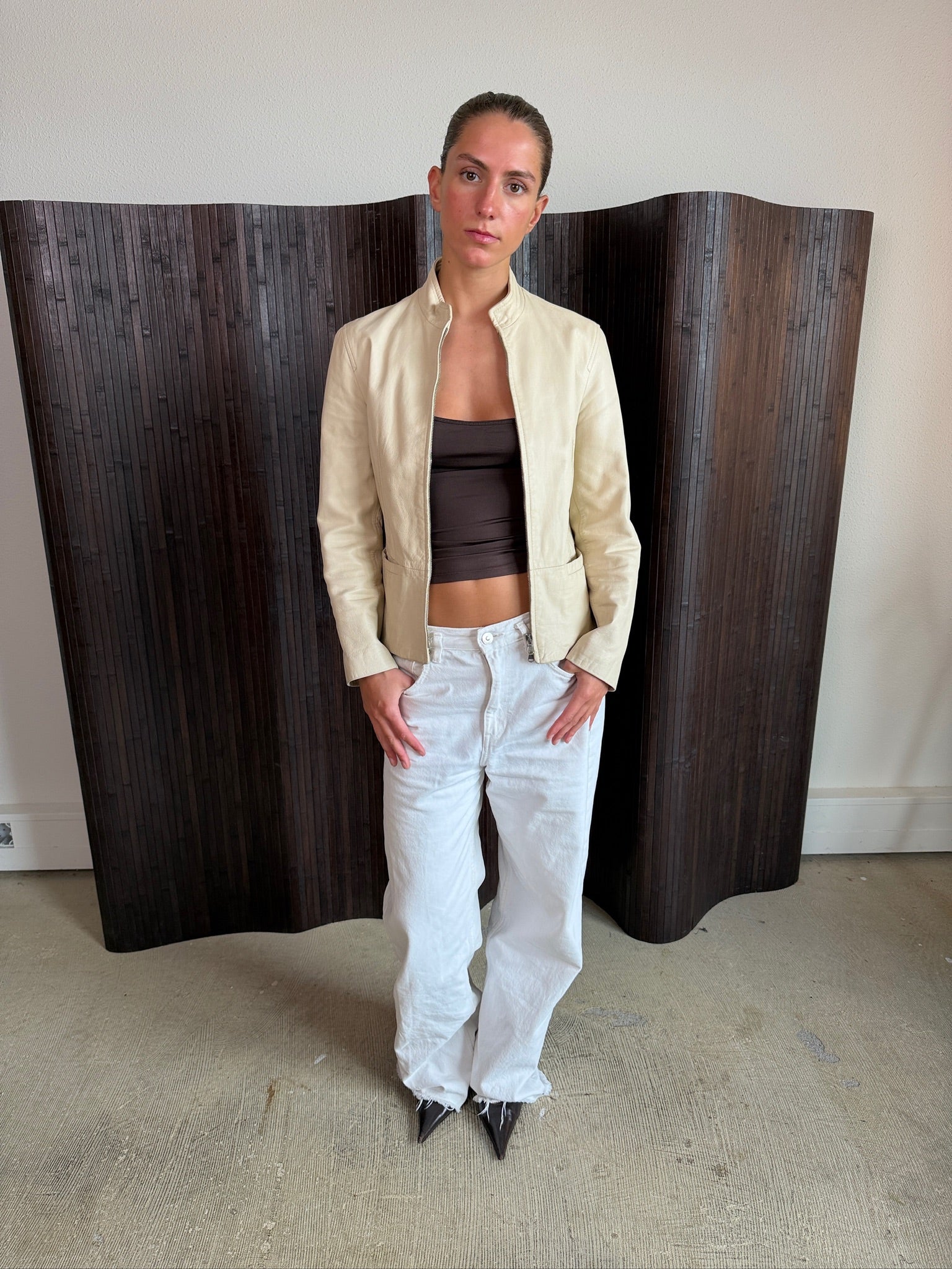leather jacket