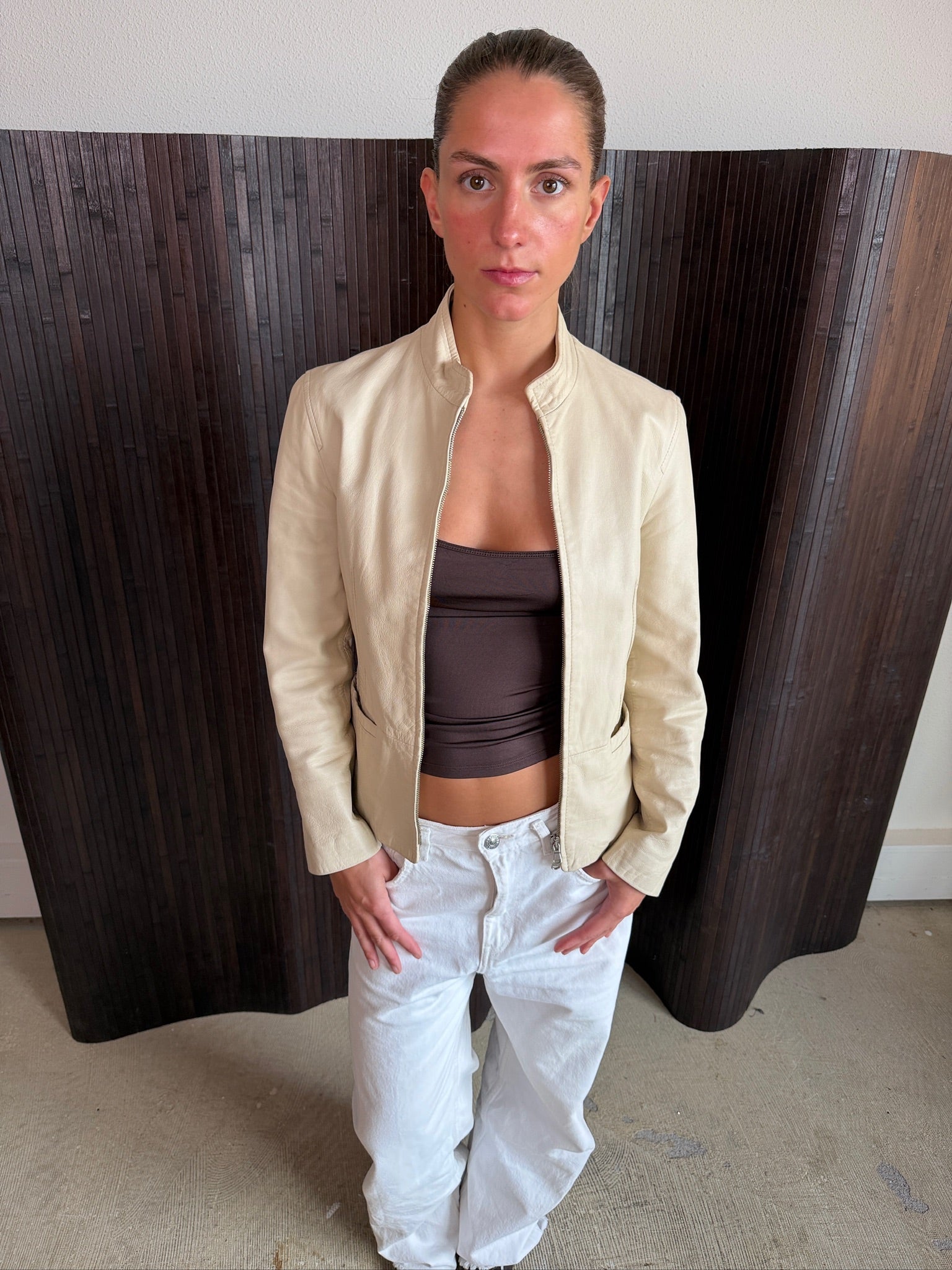 leather jacket