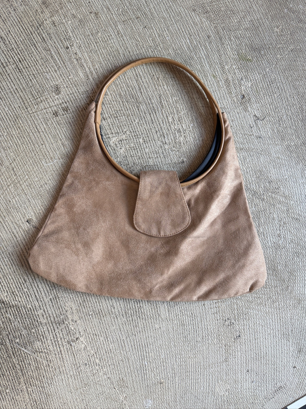 suede bag