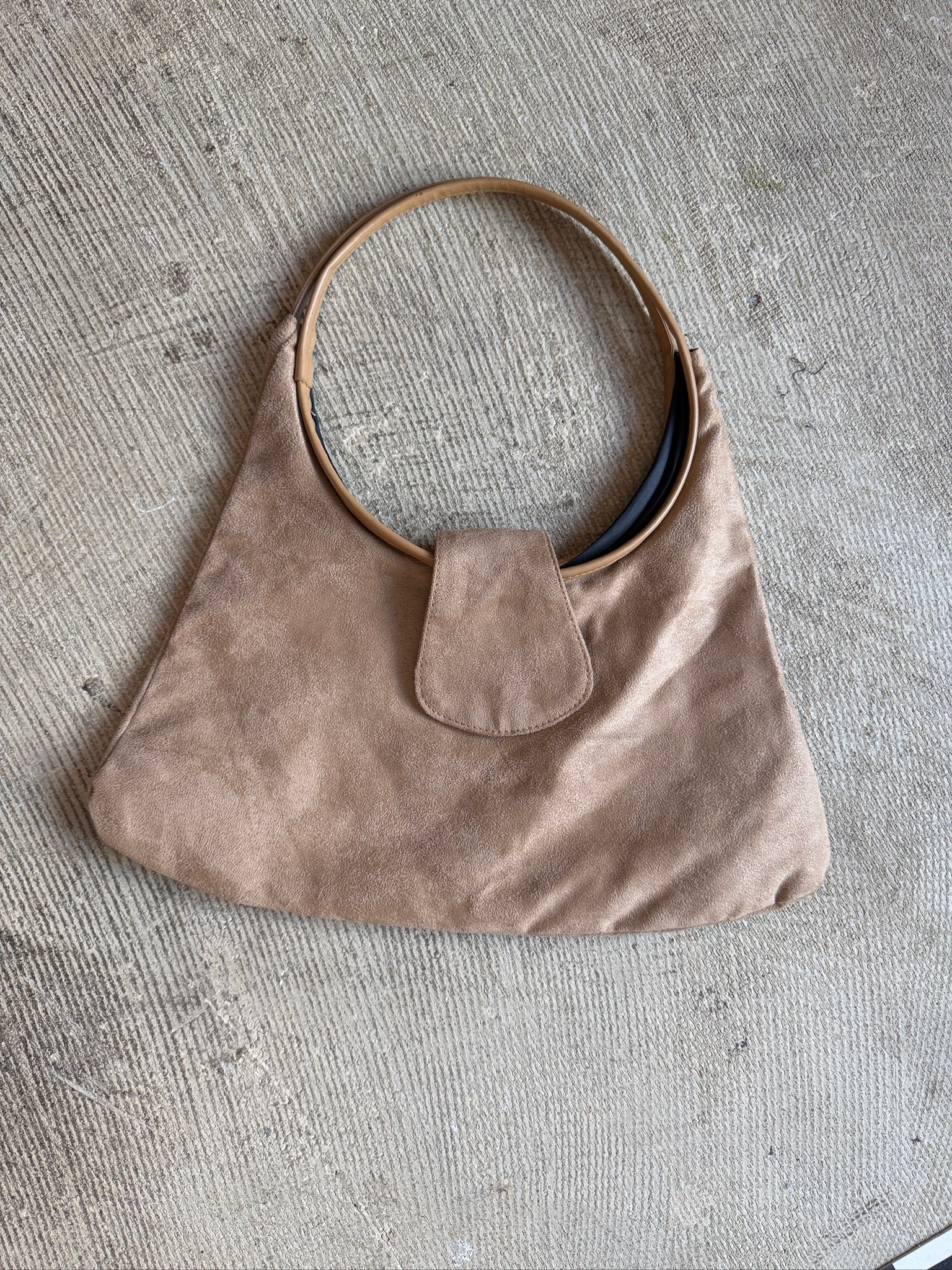suede bag
