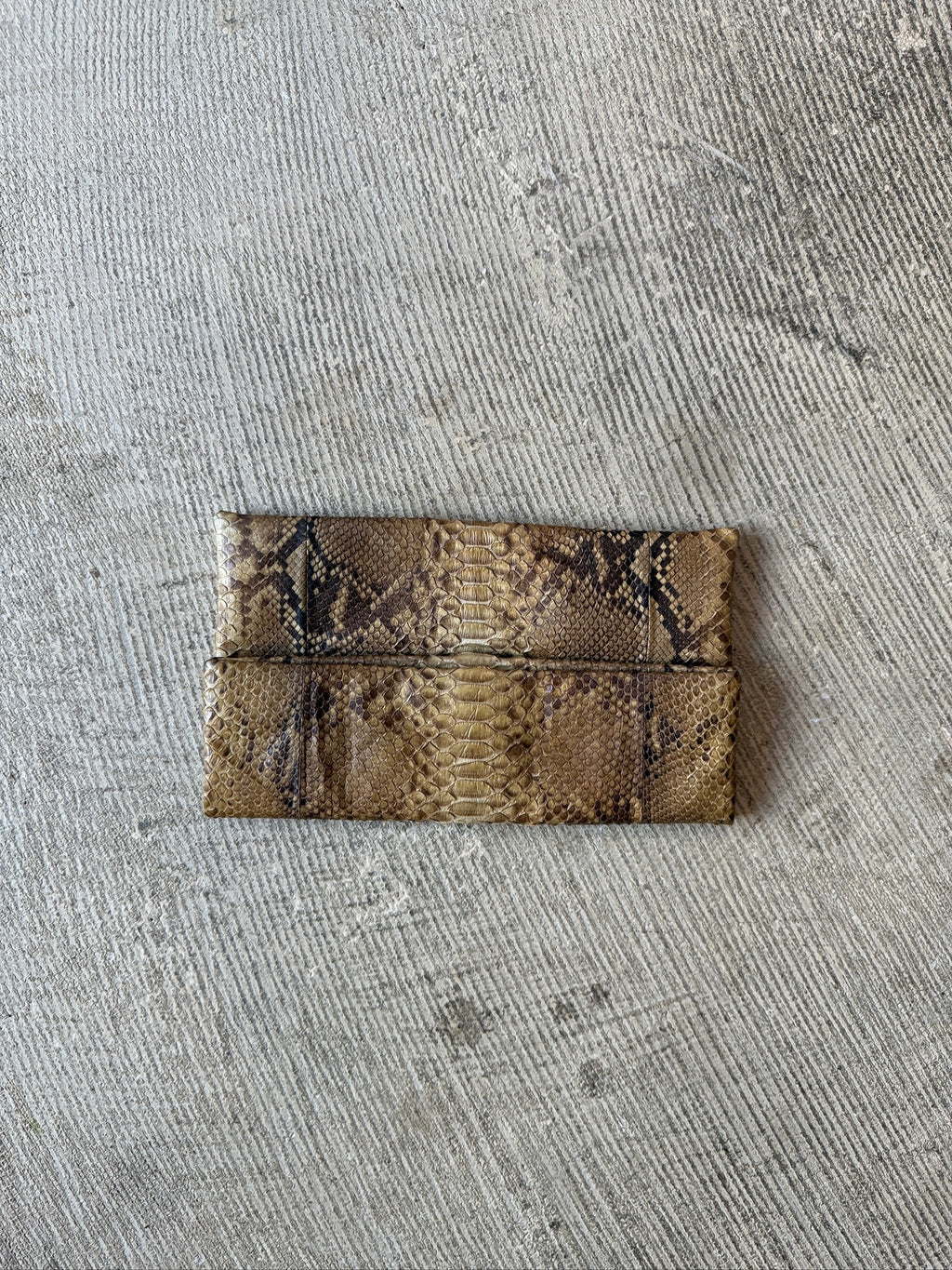 leather clutch
